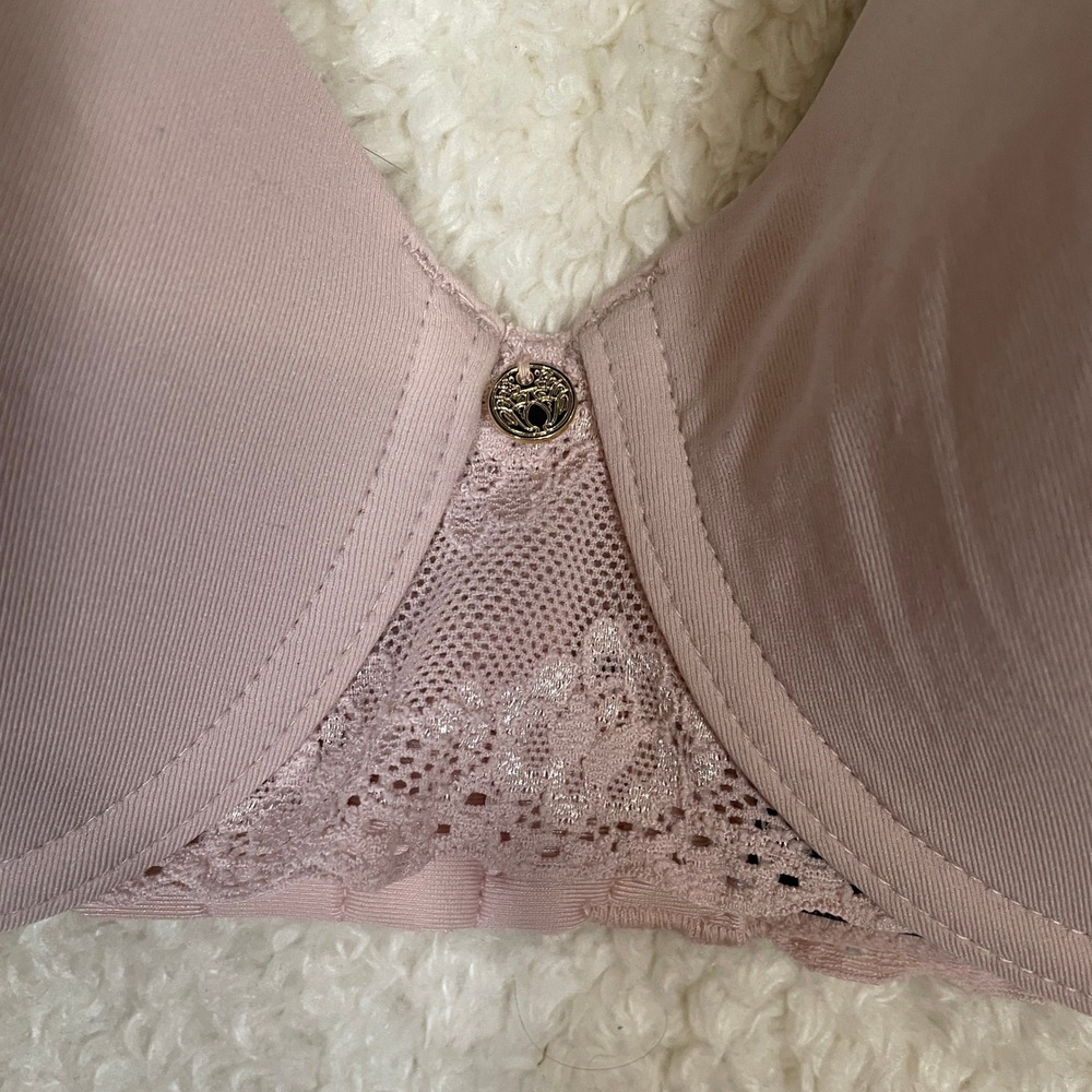 Natori Bliss Perfection Contour Underwire Bra Deep Blush Pink NWT 34C - Picture 4 of 5